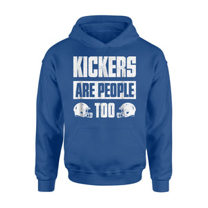 Kickers Are People Too Funny Fantasy Football Draft Hoodie