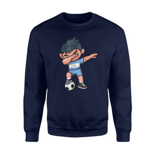 Dabbing Soccer Boy Argentina Argentinian Football Sweatshirt