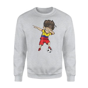 Dabbing Soccer Boy Colombia Jersey  Colombian Football Sweatshirt