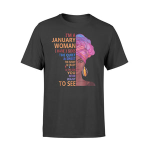 I'm January Woman  January Queen T-Shirt