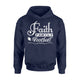 Faith Family Football Women American Football Gift Hoodie