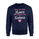 Best Moms Get Promoted To Nonna Grandma Sweatshirt