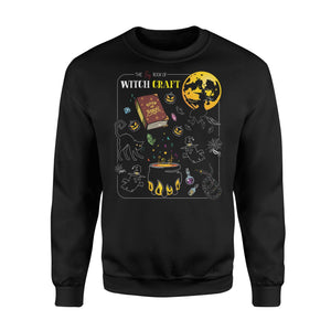 Book Of Witchcraft Halloween Sweatshirt