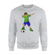 Dabbing Soccer Boy Brazil Brazilian Football Boys Sweatshirt