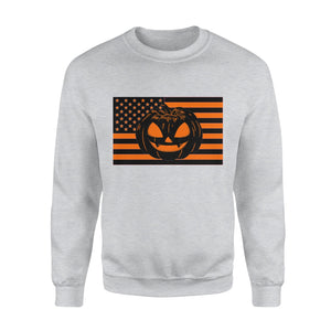 American Halloween Pumpkin Halloween Funny Halloween Unisex Sweatshirt