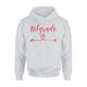 Belgrade Love Heart Handwriting Style Hoodie