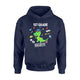 Funny Dinosaur 1st Grade Nailed It Graduate Senior  Hoodie