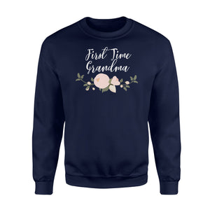 Celebrate The First Time Grandma Sweatshirt