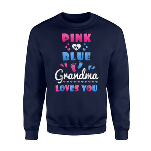 Gender Reveal For Grandma Grandparent Love You Sweatshirt
