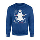 Funny Ghost Nurse I'll Stab You Halloween Gift Sweatshirt