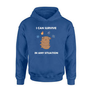 Funny Water Bear Tardigrade Survive Any Situation  Hoodie