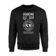 Grandma Est. 2019 Expecting New Baby Gift Established Mom Sweatshirt