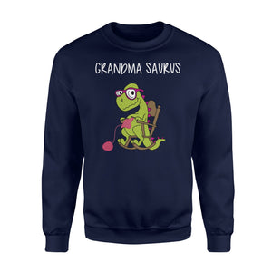 Grandma-Saurus Grandma Dinosaur T-Rex Sweatshirt