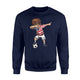 Dabbing Soccer Boy United States Football Jersey Sweatshirt