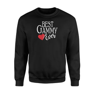 Best Gammy Ever Grandma Gammy Heart Design Sweatshirt
