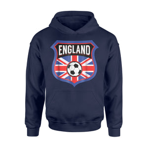 England Flag Jersey Soccer Football Futbol Hoodie