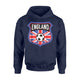 England Flag Jersey Soccer Football Futbol Hoodie