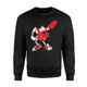 Dabbing Soccer Ball England Jersey - English Football  Sweatshirt