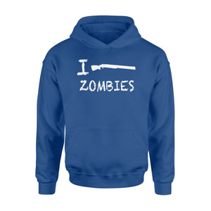 I Shoot Zombies Halloween Hoodie