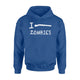 I Shoot Zombies Halloween Hoodie