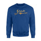 Gold Arrow Heart Gran Funny Gift For Grandma Sweatshirt