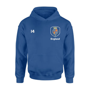 England Player 14 Soccer Russia Football Hoodie