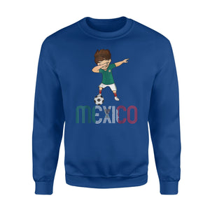 Dabbing Soccer Boy Mexico Jersey ,  Football  Sweatshirt