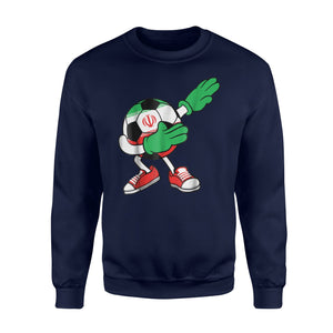 Dabbing Soccer Ball Iran Jersey Iranian Football Gift Sweatshirt