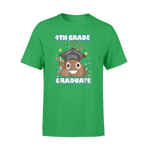 Cute Poop Emoji 4th Grade Graduate Class Of Funny T-Shirt