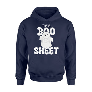 Halloween Funny This Is Boo Sheet Ghost Costume Hoodie