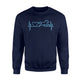 Girls Horseback Riding Gift Cute Heels Down Horse Sweatshirt