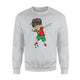 Dabbing Soccer Boy Portugal Jersey Portuguese Football Sweatshirt