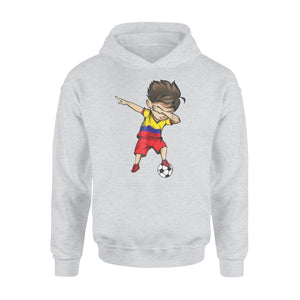 Dabbing Soccer Boy Colombia Jersey Colombian Football Hoodie