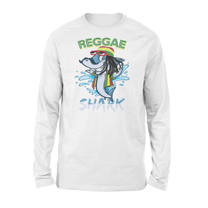 Awesome Sharks Week - Reggae Long Sleeve T-Shirt