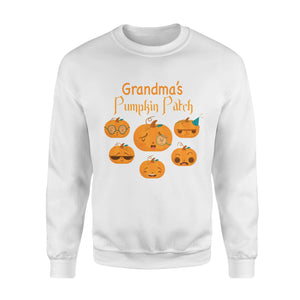 Grandma Pumpkin Patch Grandma Halloween Sweatshirt