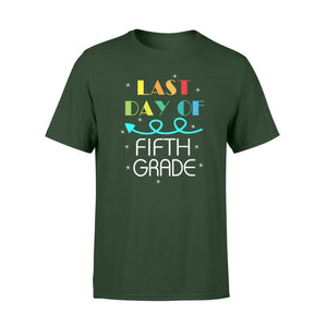 Funny Star Light Last Day Of Fifth Grade Graduation T-Shirt