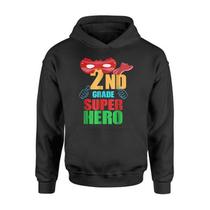 2nd Grade Superhero Second Grade Crew Gift Hoodie