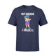 Cute Girls Dabbing 1st Grade Nailed It Graduate Funny  T-Shirt
