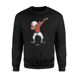 Dabbing Football Player Dance Funny Football Lover  Sweatshirt