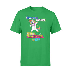 Class Of 2029 Kicking It Off 2nd Grade Style T-Shirt