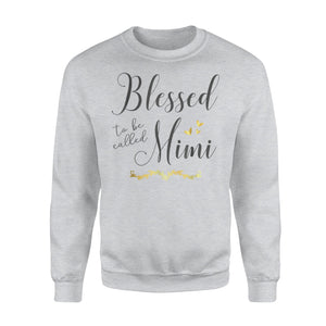Blessed To Be Called Mimi Christmas Gift For Grandma Sweatshirt