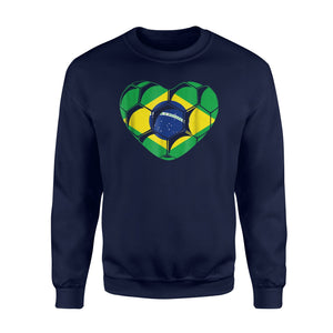 Brazilian Soccer Ball Brazil Football Sweatshirt
