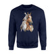 Horse Brown Horse For Girls Women Sweatshirt