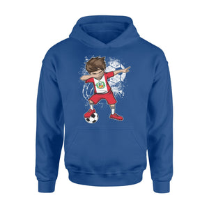Dabbing Boy Peru Soccer Jersey Peruvian Football Hoodie