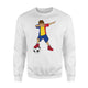 Dabbing Soccer Boy Romania Romanians Football Sweatshirt