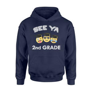 Emoji See Ya 2nd Grade Graduate Hoodie