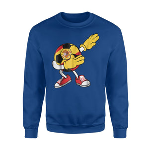 Dabbing Soccer Ball Spain Jersey  - Spanish Football Sweatshirt