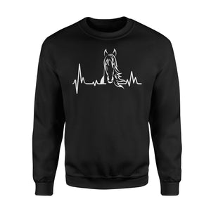 Heart Beat Horse Sweatshirt