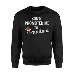 Grandma Pregnancy Announcement Christmas Pajama Sweatshirt