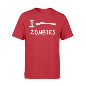 I Shoot Zombies Halloween T-shirt
